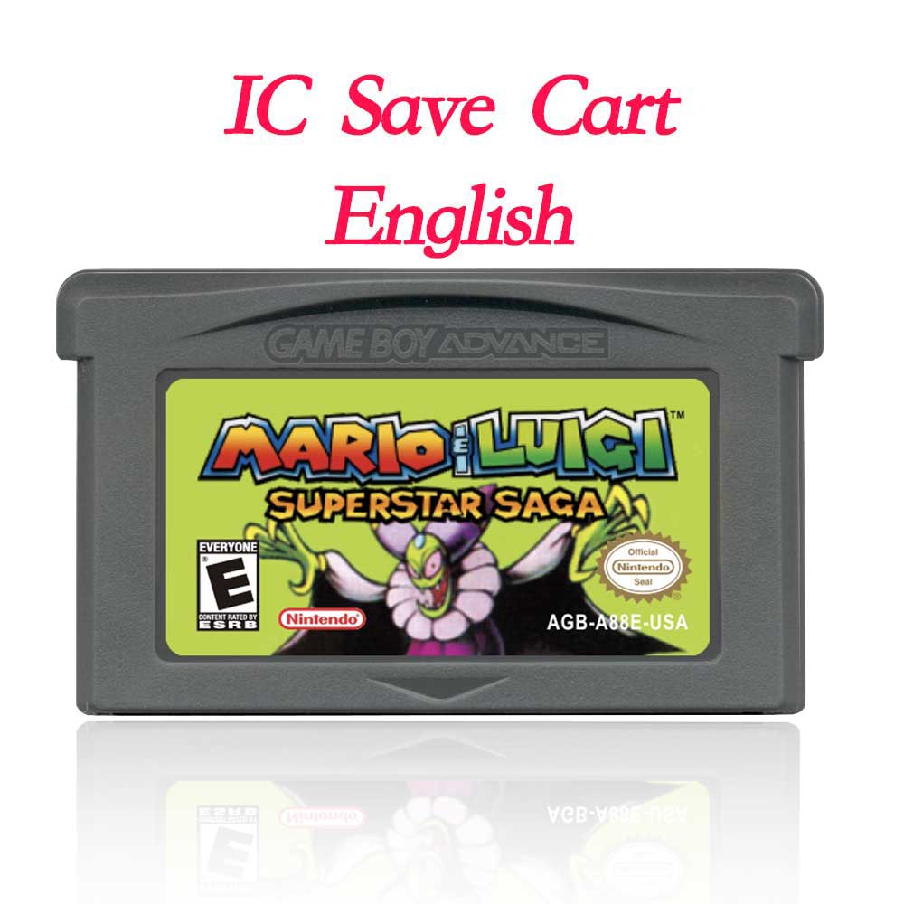 USA Englsih Zelda,super Mario,Kirby,Final Fantasy,donkey Kong,Castlevania,Metroid, Fire Emblem  Nintendo Game Cartridge for Gba