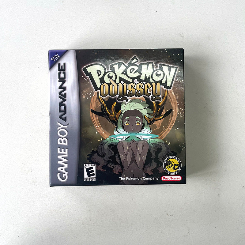 USA Version Pokemon Odyssey RTC Flash cart Real Time Clock box trey GBA Game Cartridge Video Game Console Rom Hack English