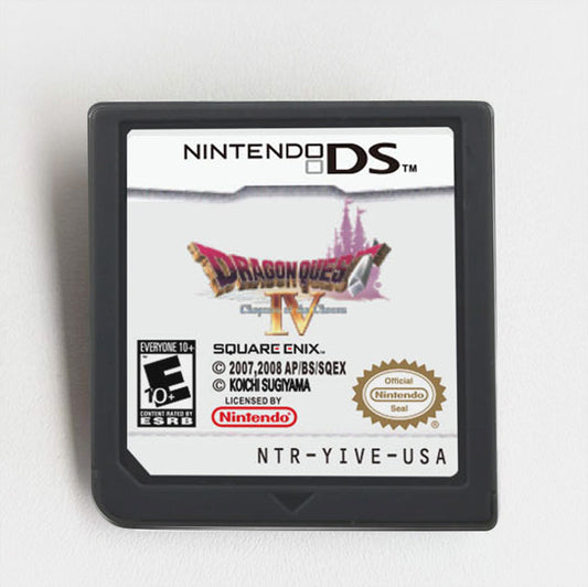 Dragon Quest IV Chapters of the Chosen Game cartridge for Nintendo Ds 3ds 2ds