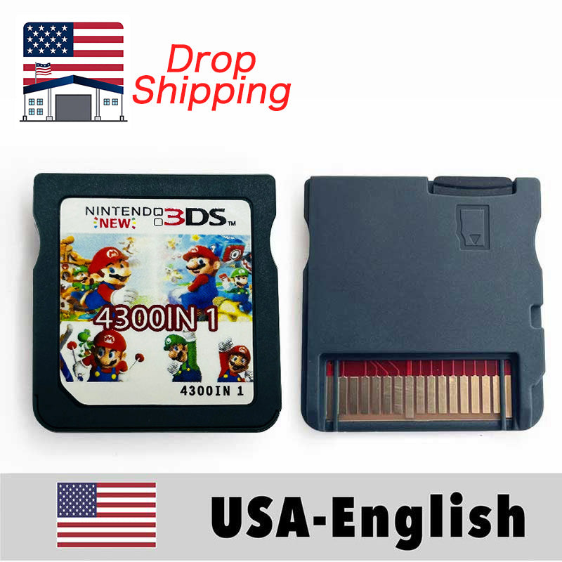 （Shipped from the United States）USA English 208 in 1,482 in 1,486 in 1,500 in 1,510 in 1,4300 in 1,5000 in 1,7800 in 1 Game Cartridge for DS Console