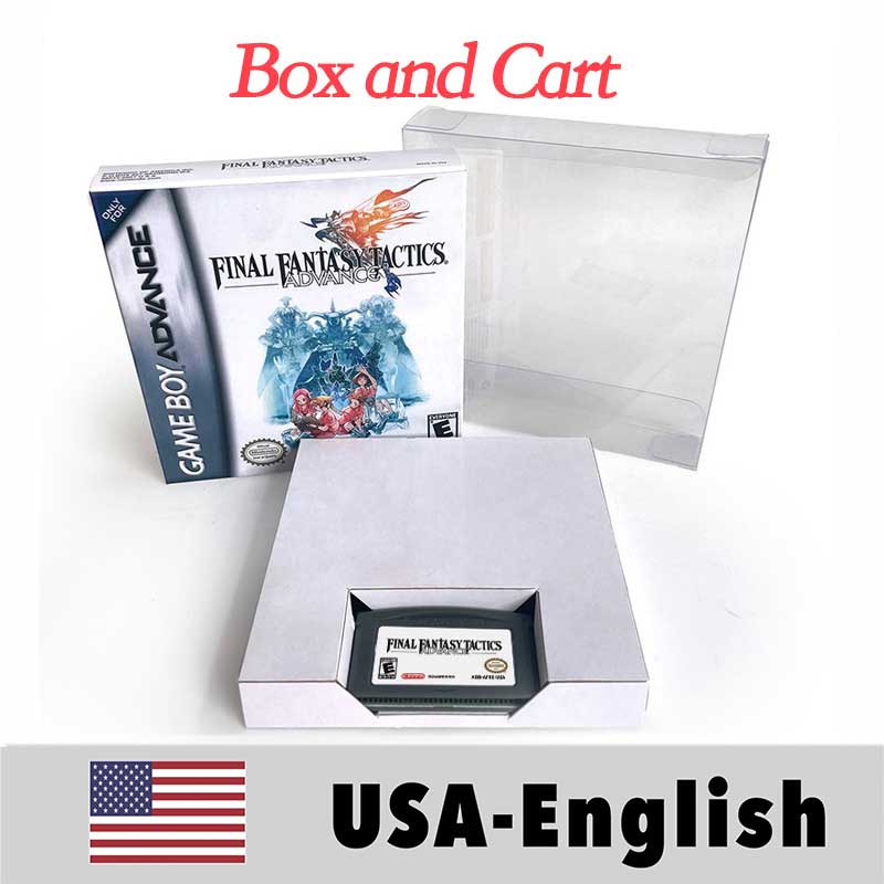 USA Englsih Zelda,super Mario,Castlevania,Metroid,Kirby,Final Fantasy,donkey Kong,Fire Emblem Nintendo box tray Game Cartridge for Gba