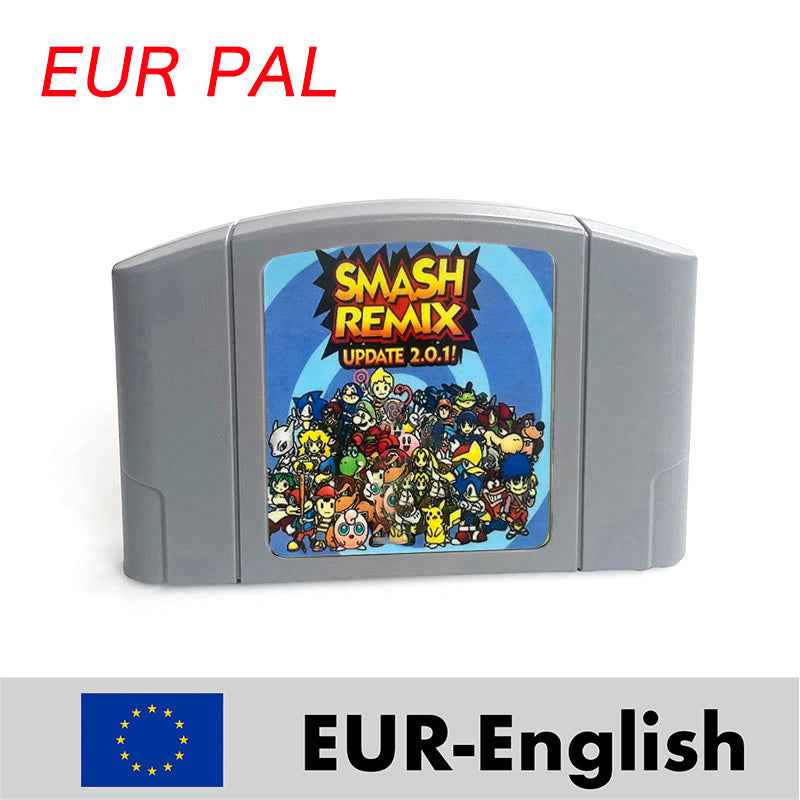 NTSC/PAL Smash Remix 2.0.1 for N64 Nintendo 64
