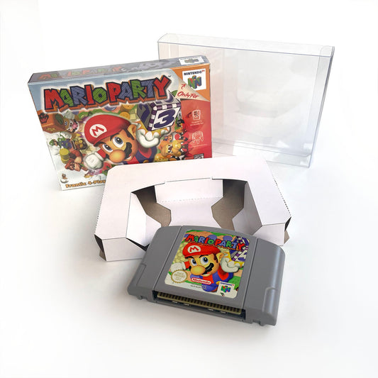 Mario party 1 game cartridge with tray box for N64 Nintendo 64