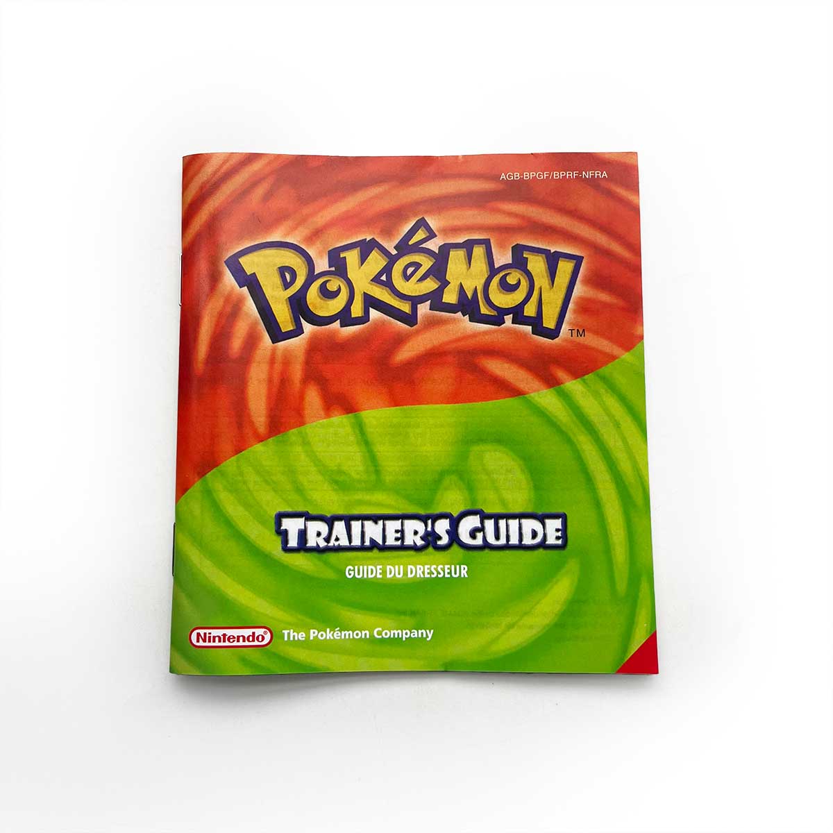 USA FRA NOE FRA ESP Pokemon Leaf Green Fire Red Ruby Emerald Sapphire manual for Gba