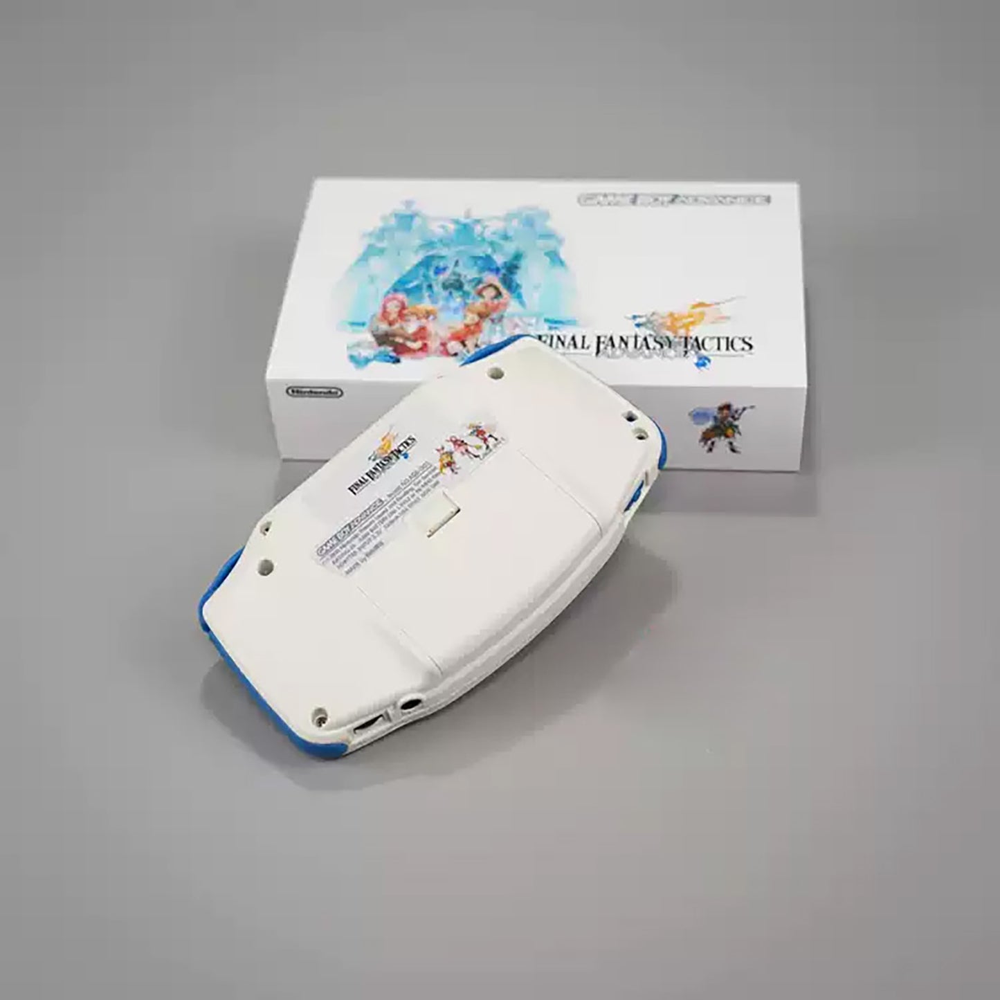 GAMEBOY Advance GBA Gaming Console Highlighting SP GBM NDSL Final Fantasy