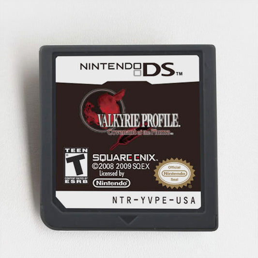 Valkyrie Profile Covenant of the Plume Game cartridge for Nintendo Ds 3ds 2ds