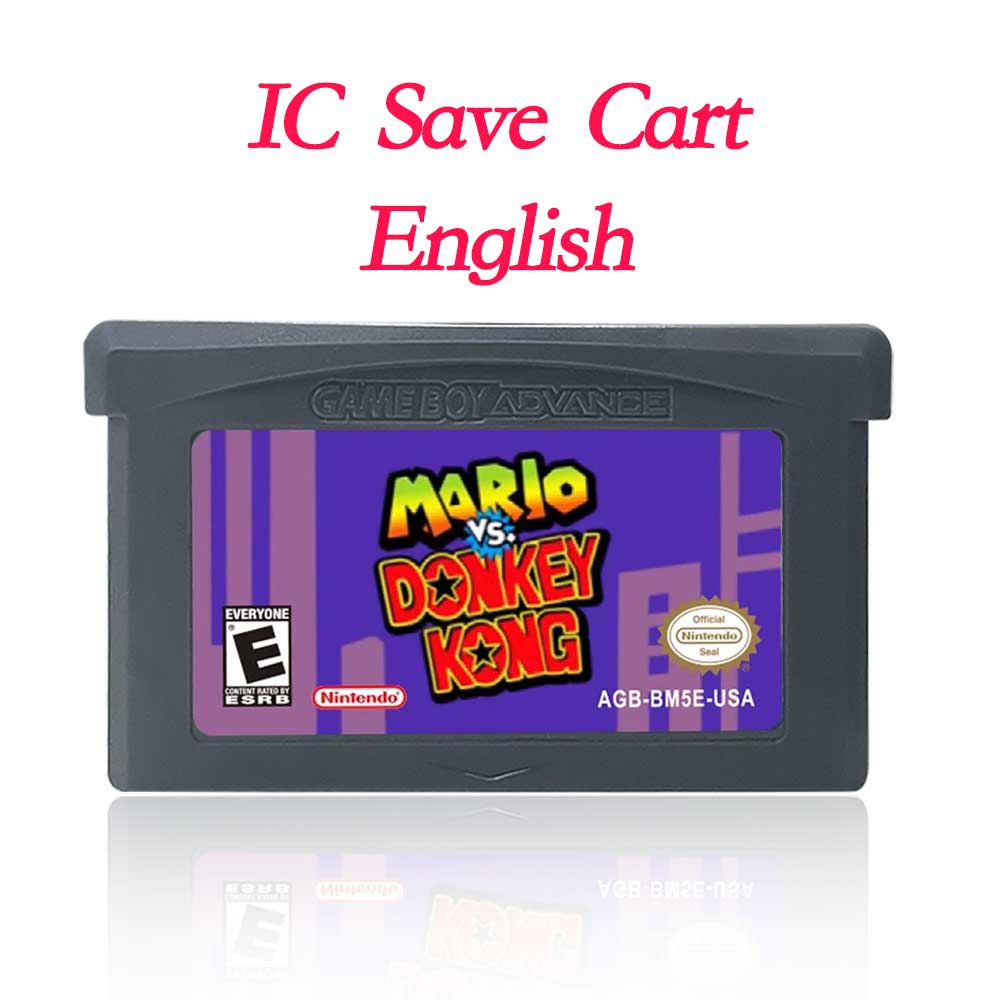 USA Englsih Zelda,super Mario,Kirby,Final Fantasy,donkey Kong,Castlevania,Metroid, Fire Emblem  Nintendo Game Cartridge for Gba