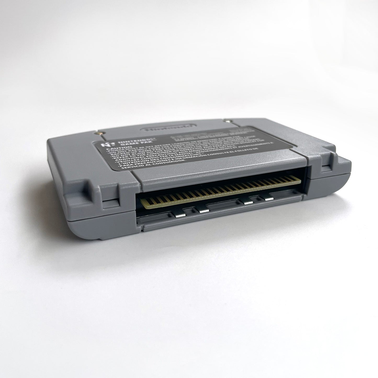 pokemon silver version game cartridge with tray box for N64 Nintendo 64