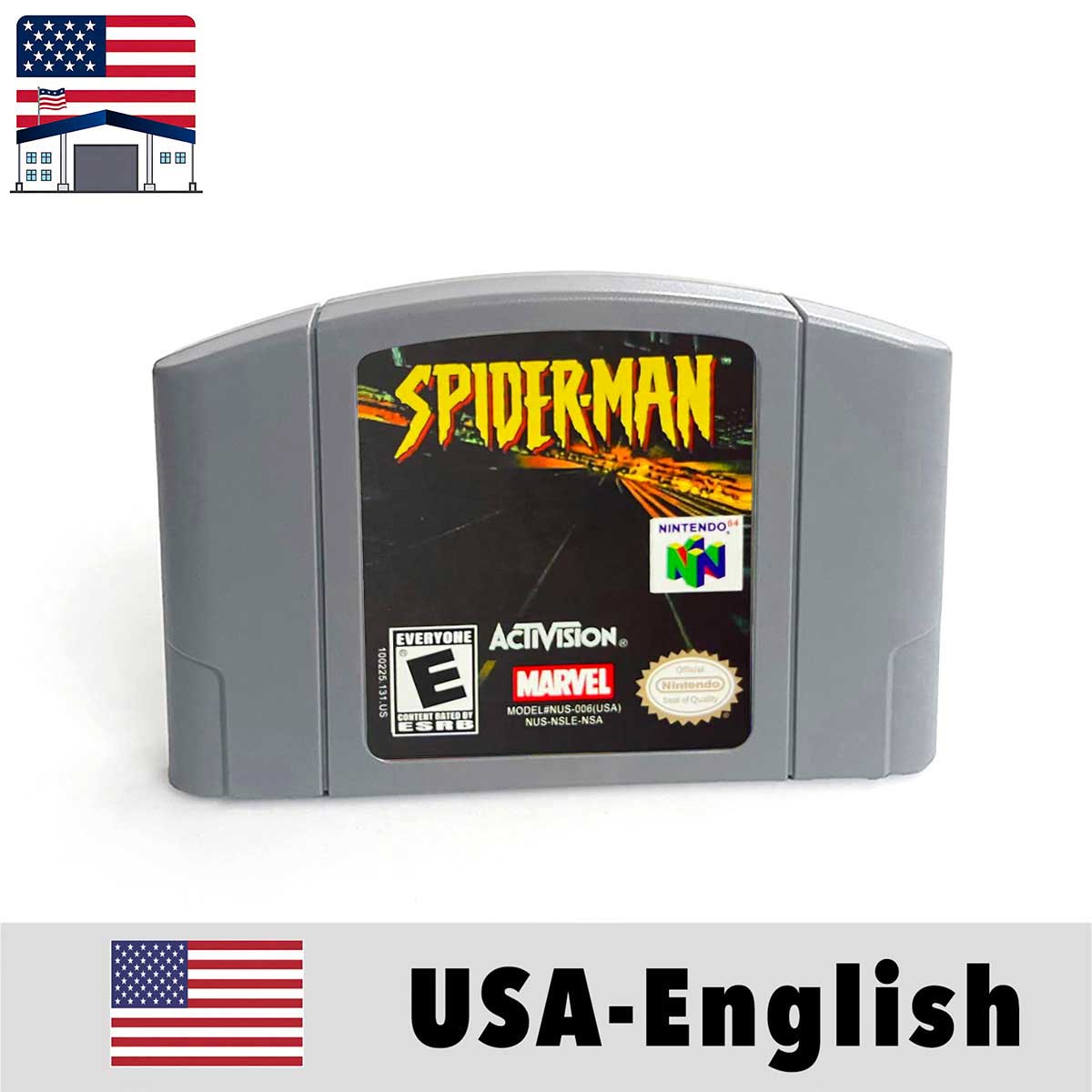 （Shipped From The United States) USA NTSC Version English Retro Video Game Consoles 64bit Game Cartridge for N64