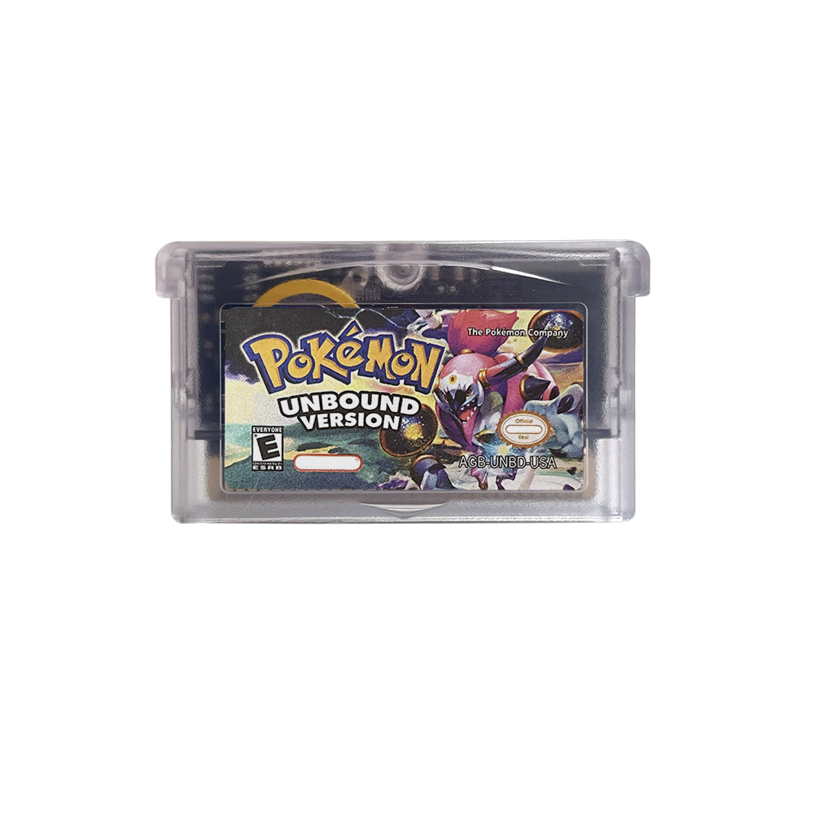 pokemon Unbound version RTC Flash cart game Nintendo cartridge with tray box for gba game boy advance