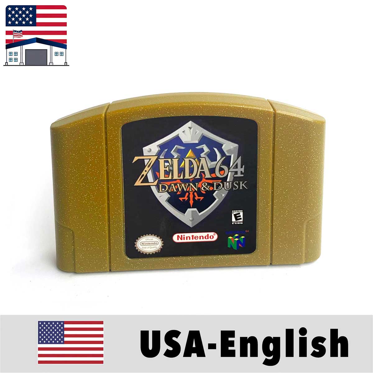 （Shipped From The United States) THE-LEGEND-OF-ZELDA Series USA NTSC Version English Retro Video Game Consoles 64bit Game Cartridge for N64