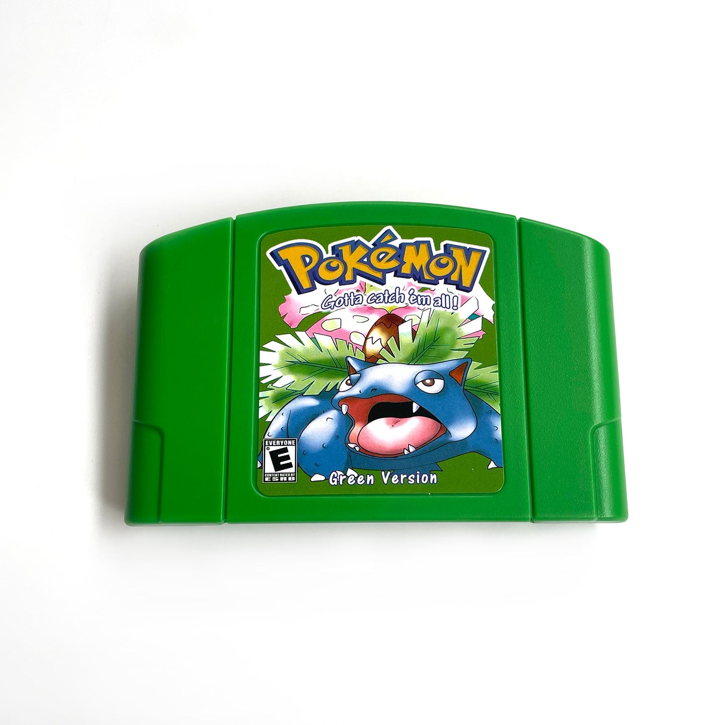 pokemon green version game cartridge with tray box for N64 Nintendo 64