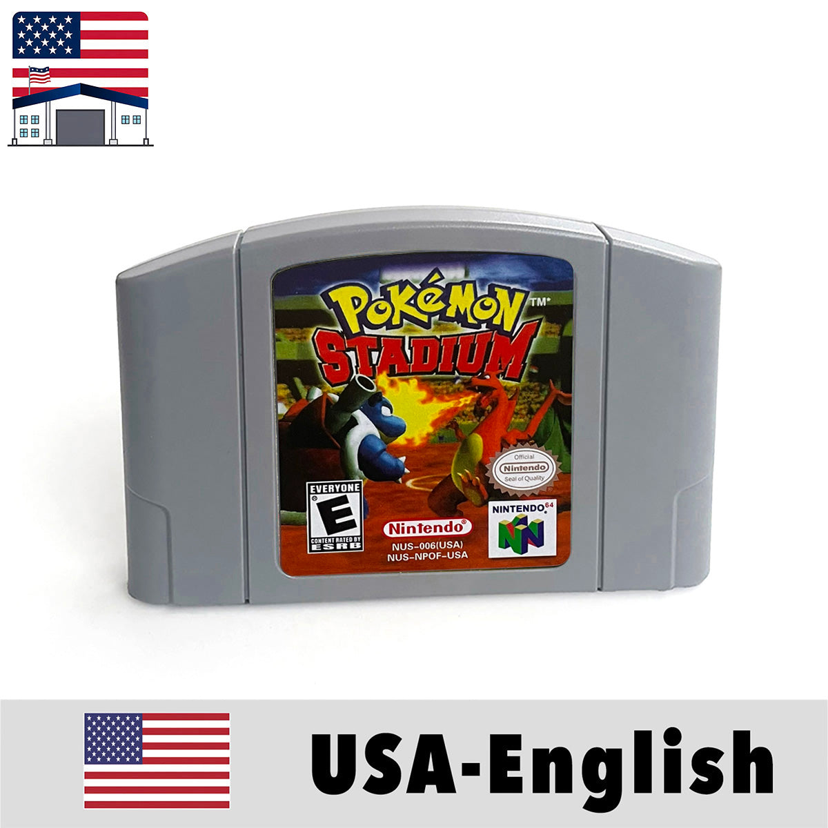 （Shipped From The United States) USA NTSC Version English Retro Video Game Consoles 64bit Game Cartridge for N64
