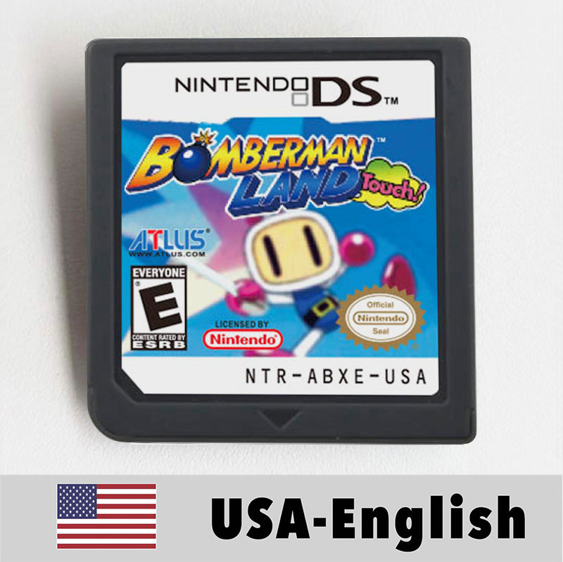 USA English Ace Attorney/Castlevania/Kirby/Rune Factory/Bomberman/Digimon World/Dragon Quest/Etrian Odyssey Game Cartridge for Nintendo Ds 3ds 2ds