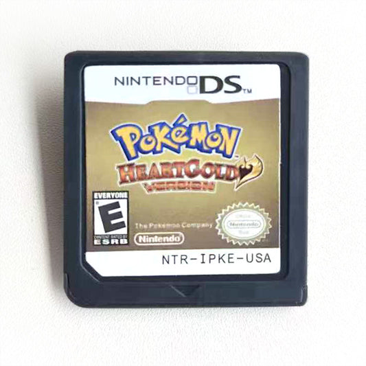 Pokemon HeartGold Version Game cartridge for Nintendo Ds 3ds 2ds
