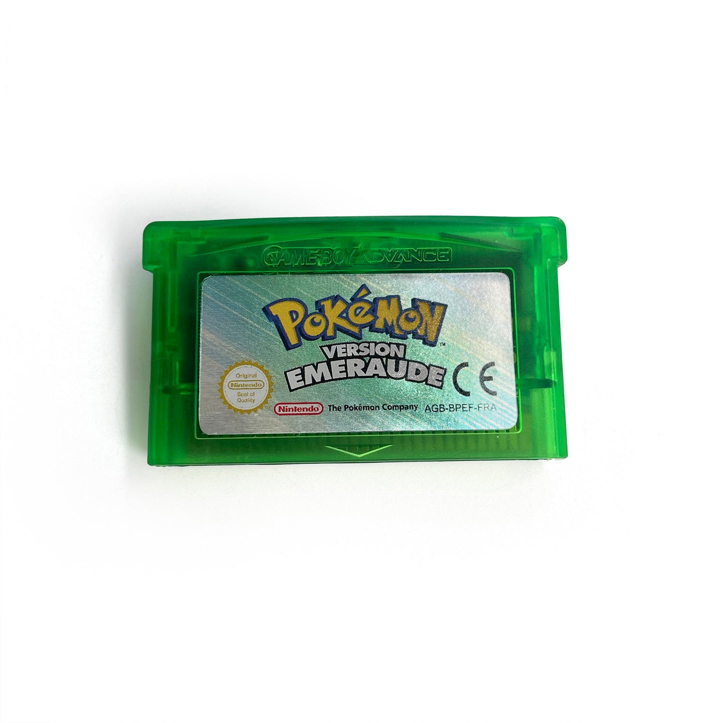 FRA French IC save rtc flash cart Real Time Clock pokemon emerald version box with tray Nintendo game cartridge for gba game boy advance