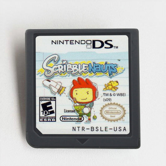 Scribblenauts DS Innovative Puzzle Game with Unlimited Object Creation Game cartridge for Nintendo Ds 3ds 2ds