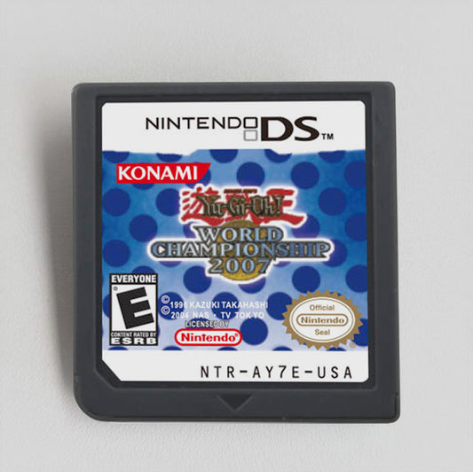 Yu-Gi-Oh! World Championship 2007 Games Game cartridge for Nintendo Ds 3ds 2ds