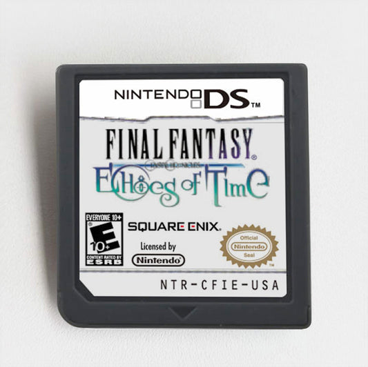 Final Fantasy Crystal Chronicles Echoes of Time Game cartridge for Nintendo Ds 3ds 2ds