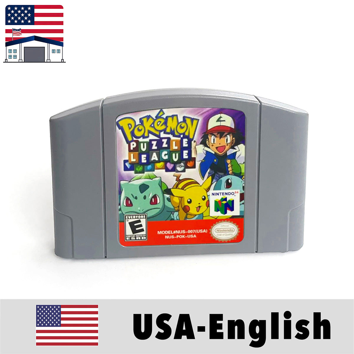 （Shipped From The United States) USA NTSC Version English Retro Video Game Consoles 64bit Game Cartridge for N64