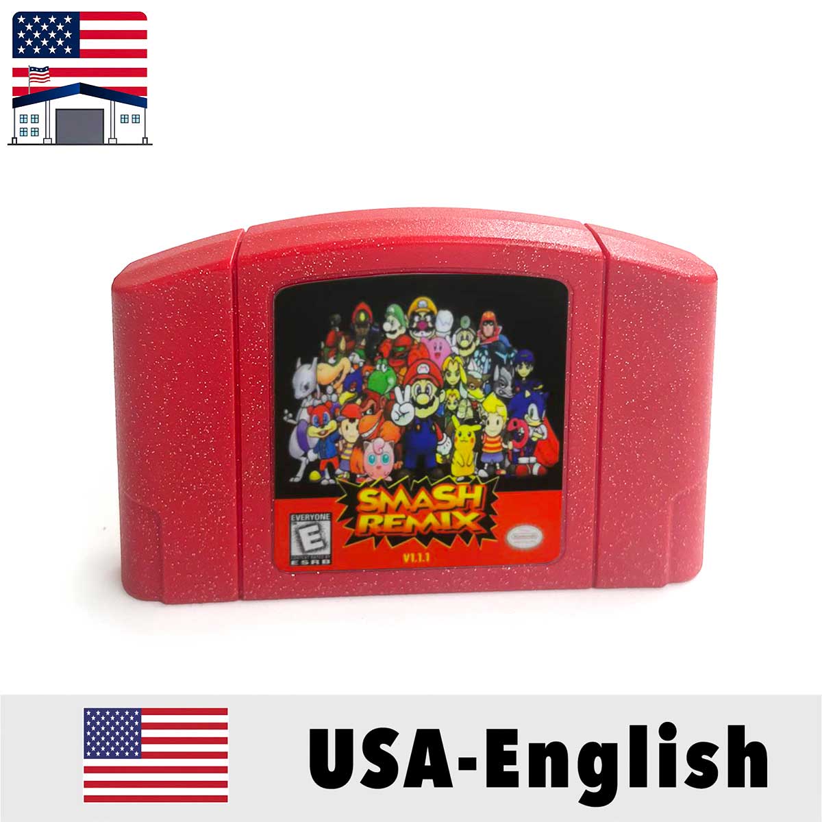 （Shipped From The United States) Mario Series USA NTSC Version English Retro Video Game Consoles 64bit Game Cartridge for N64