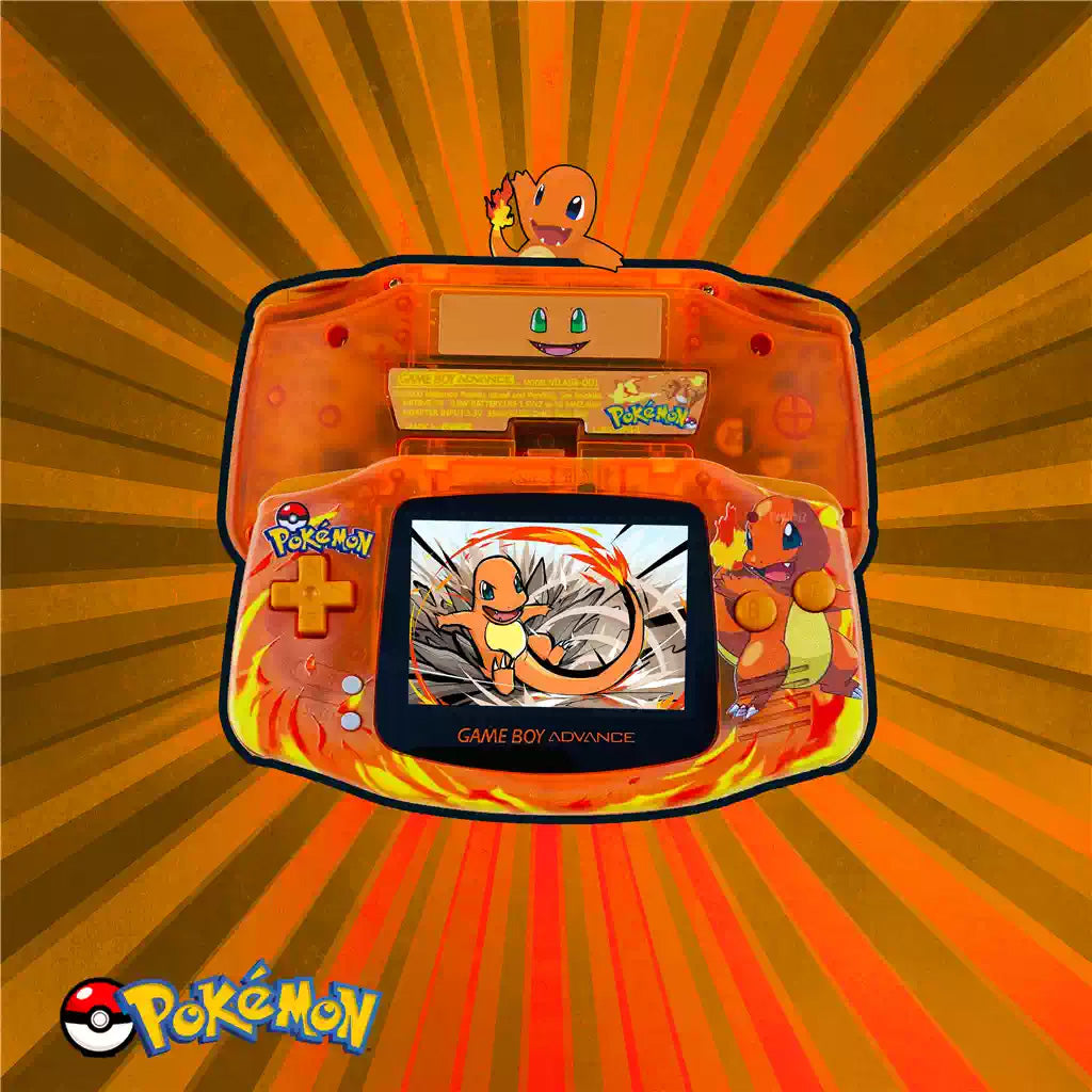 GBA GAMEBOY Advance Game Console Color Highlighting SP NDSLPSP Little Fire Dragon