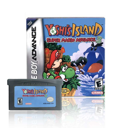 USA Englsih Super Mario Acvance 3 Game Cartridge Tray Box Nintendo for Gba Game Boy Advance
