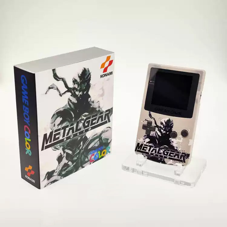 GBC customized GAMEBOY COLOR game console highlights point-to-point fully bonded alloy equipment