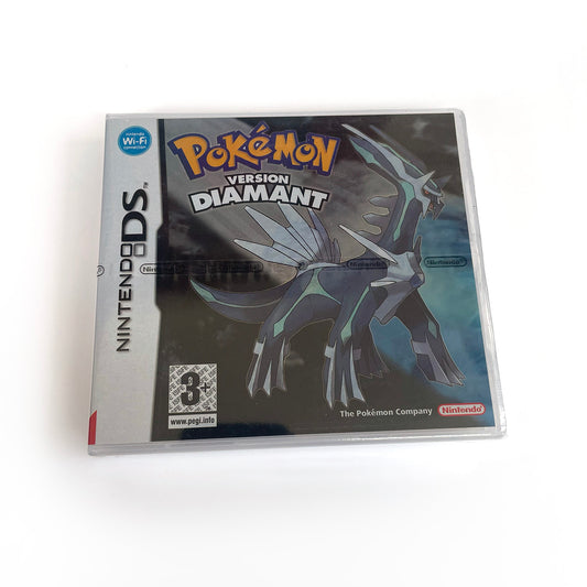 Pokemon FRA French Diamond Version game cartridge with tray box for nintendo DS