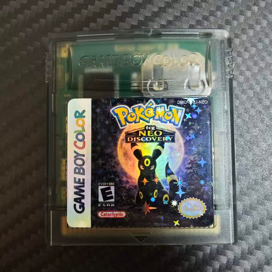 Pokemon TCG NEO Discovery  for Game Boy Color GBC Game