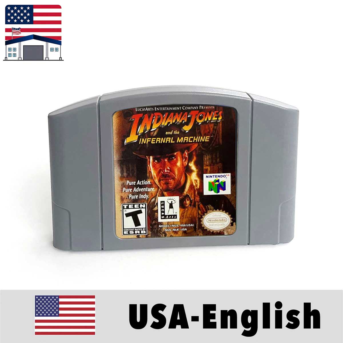 （Shipped From The United States) USA NTSC Version English Retro Video Game Consoles 64bit Game Cartridge for N64