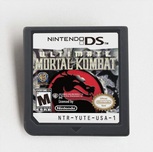Ultimate Mortal Kombat DS: 28 Fighters, Touchscreen Fatalities & Local Multiplayer Retro Brawler Game cartridge for Nintendo Ds 3ds 2ds