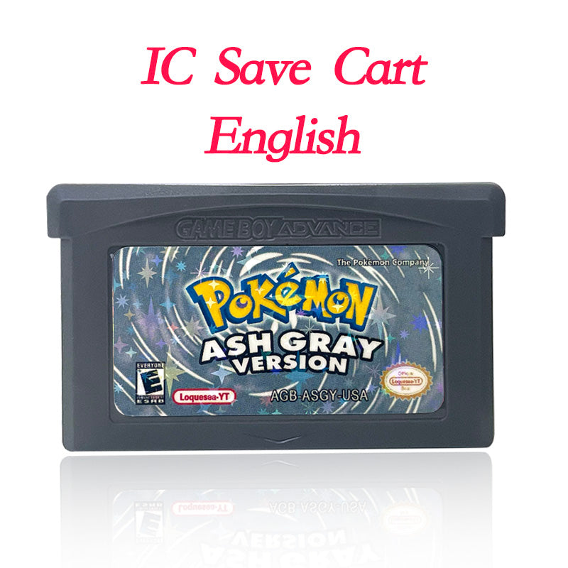 USA IC SAVE Pokemon firered extended INTERNAL LEGEND SWAAT RECHARGED YELLOW Cartridge Video Game Console Rom Hack English
