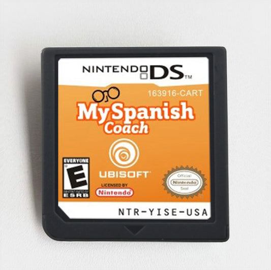 My Spanish Coach DS Learn Spanish with Interactive Mini-Games & Vocabulary Game cartridge for Nintendo Ds 3ds 2ds