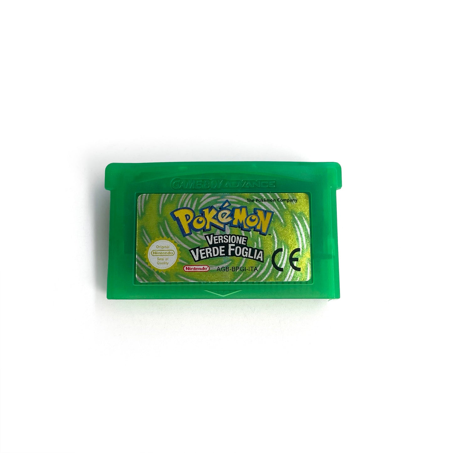ITA Italian IC save 1 M flash cart pokemon foglia verde version box with tray Nintendo game cartridge for gba game boy advance