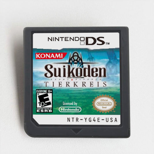 Suikoden Tierkreis Game cartridge for Nintendo Ds 3ds 2ds
