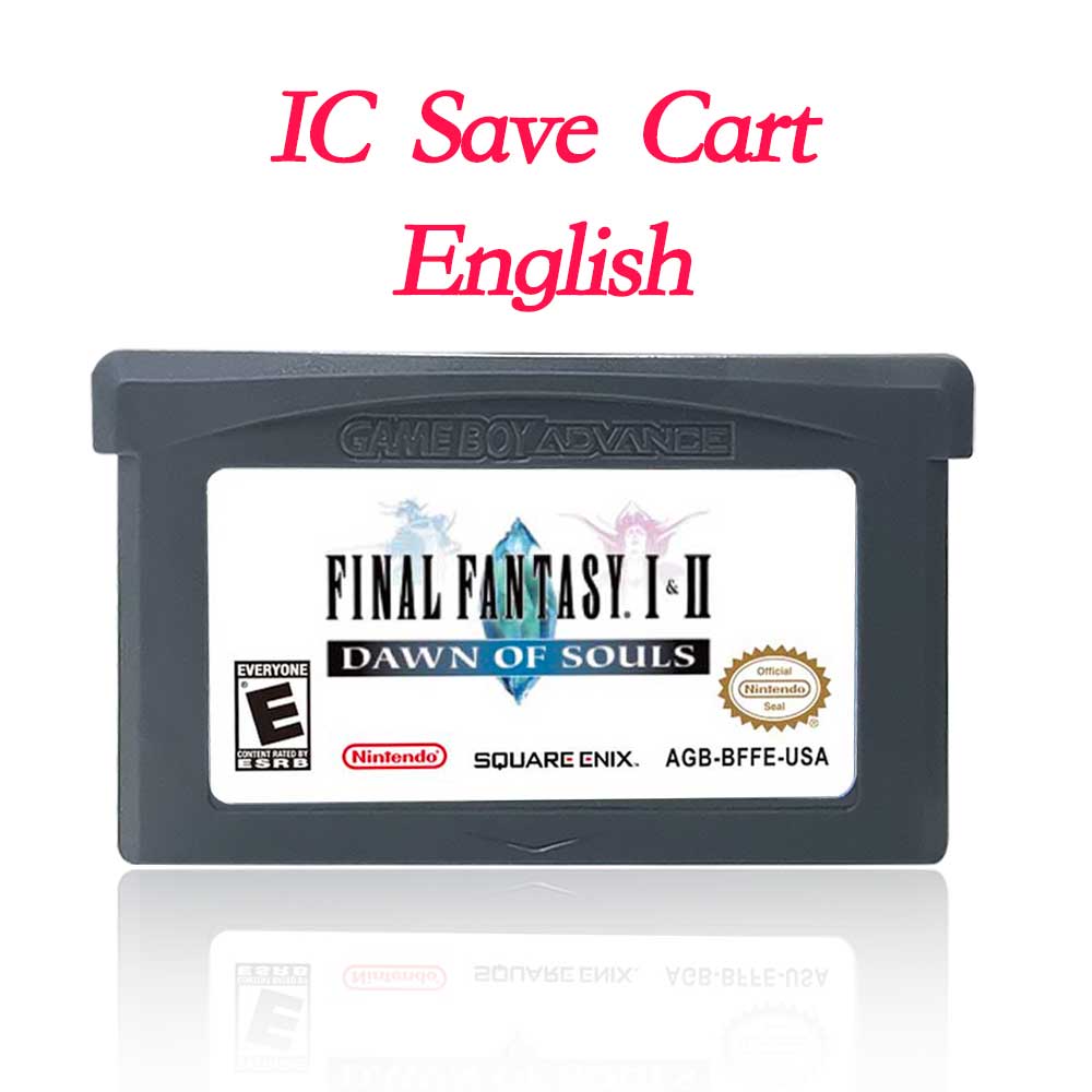 USA Englsih Zelda,super Mario,Kirby,Final Fantasy,donkey Kong,Castlevania,Metroid, Fire Emblem  Nintendo Game Cartridge for Gba