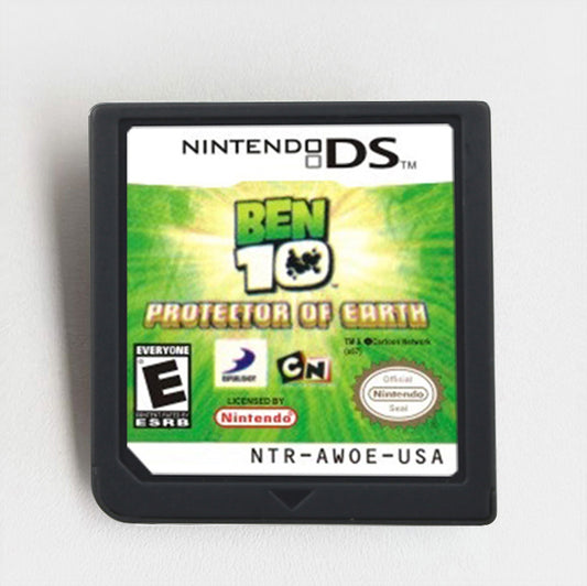 Ben 10 DS Game Save Earth as Ben Tennyson in a Cartoon - Style Adventure Game cartridge for Nintendo Ds 3ds 2ds