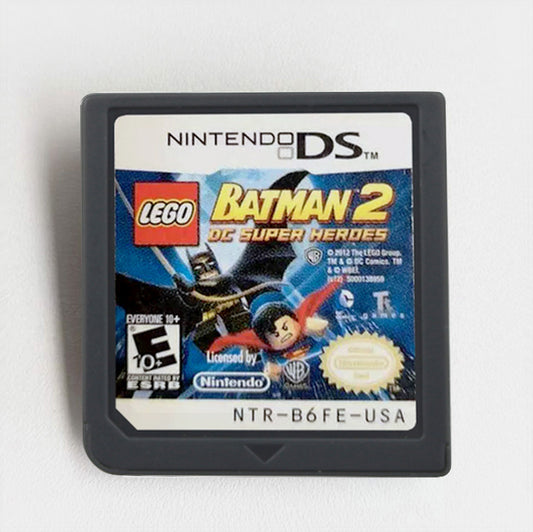 Lego Batman 2 DS: Co-Op Superhero Adventure with Open-World Gotham Game cartridge for Nintendo Ds 3ds 2ds