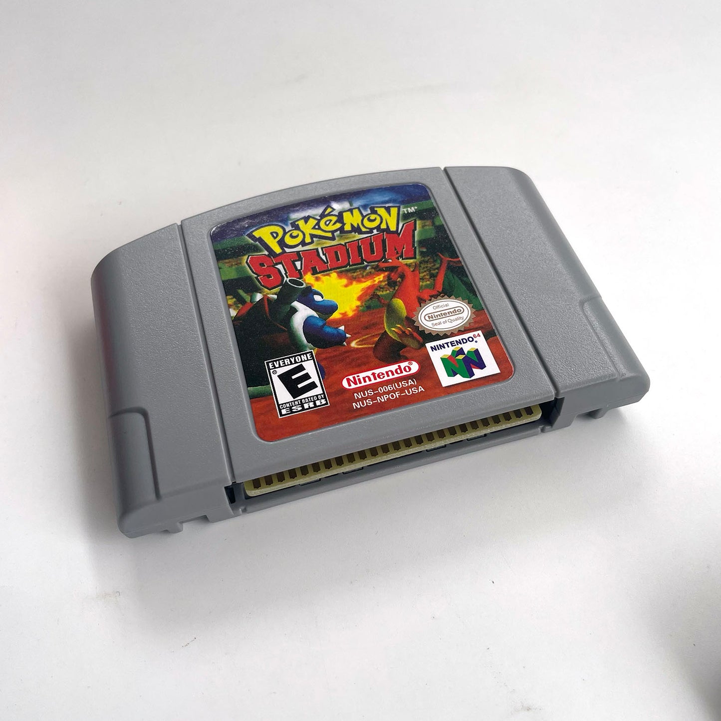 Pokemon stadium game cartridge with tray box for N64 Nintendo 64