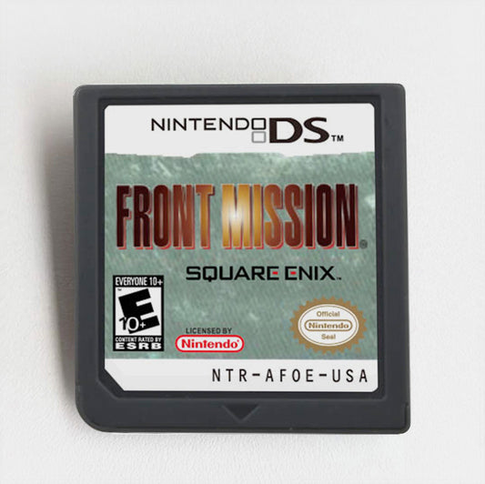 Front Mission Game cartridge for Nintendo Ds 3ds 2ds