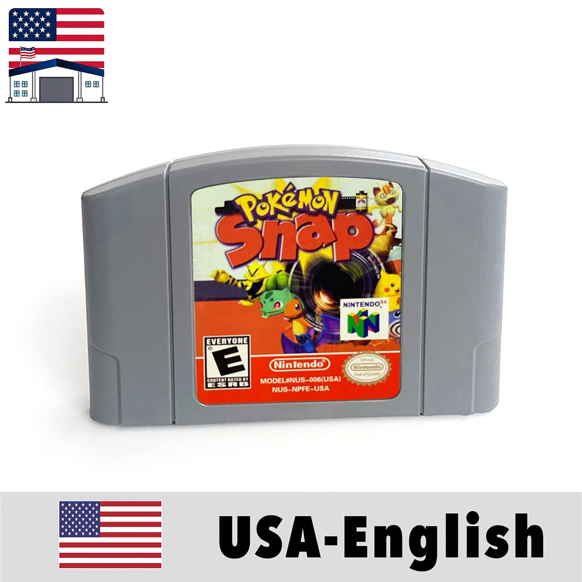 （Shipped From The United States) USA NTSC Version English Retro Video Game Consoles 64bit Game Cartridge for N64
