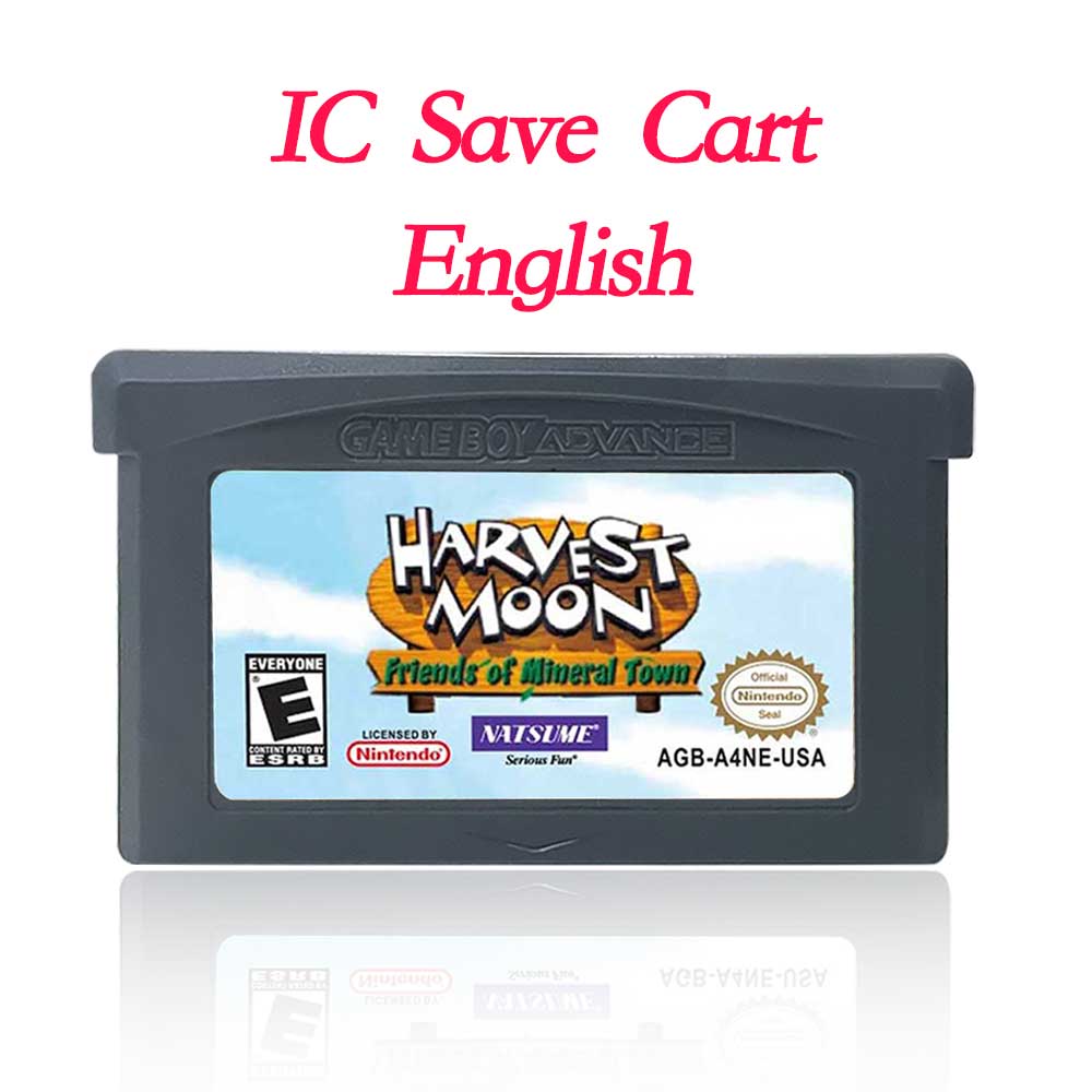 USA Englsih Zelda,super Mario,Kirby,Final Fantasy,donkey Kong,Castlevania,Metroid, Fire Emblem  Nintendo Game Cartridge for Gba