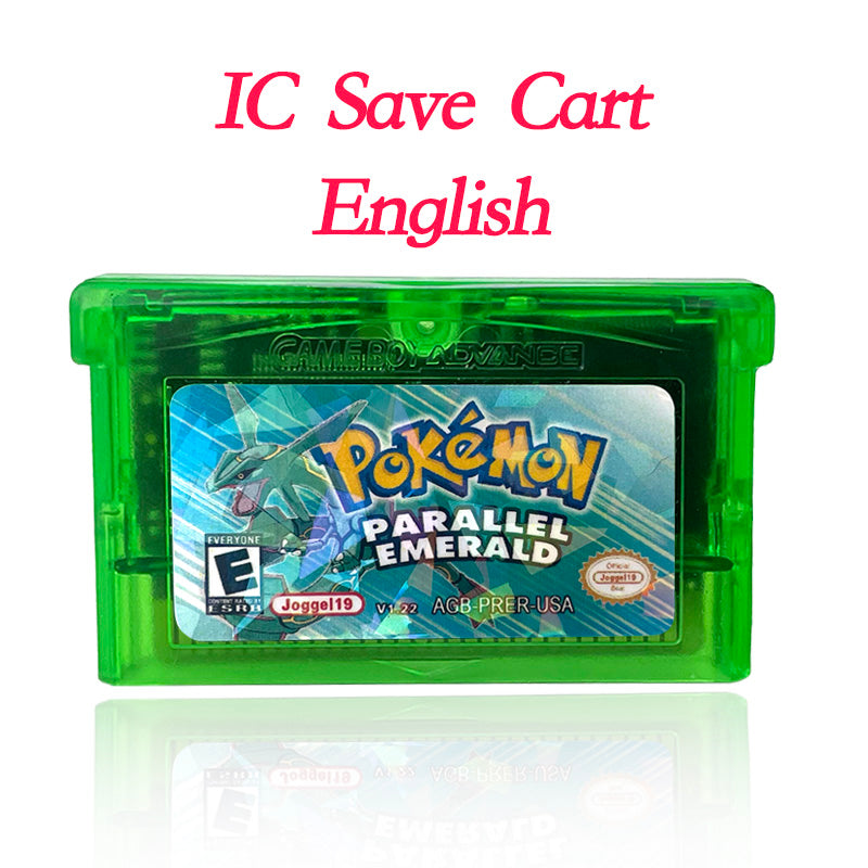 USA IC SAVE Pokemon firered extended INTERNAL LEGEND SWAAT RECHARGED YELLOW Cartridge Video Game Console Rom Hack English
