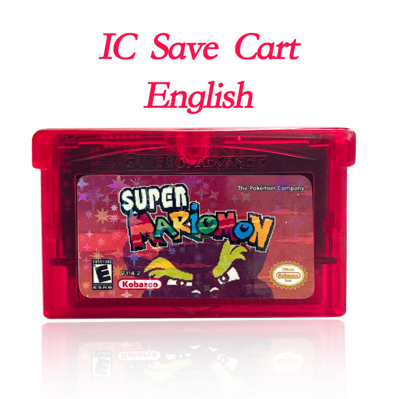 USA IC SAVE Pokemon firered extended INTERNAL LEGEND SWAAT RECHARGED YELLOW Cartridge Video Game Console Rom Hack English