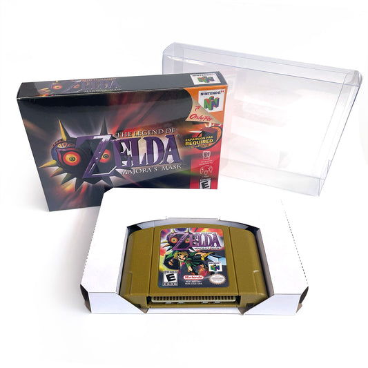 Zelda major mask game cartridge with tray box for N64 Nintendo 64