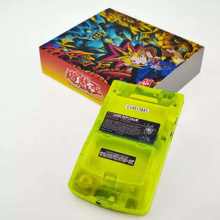 GBC customized GAMEBOY COLOR game console, high brightness handheld console, point-to-point full fit game king