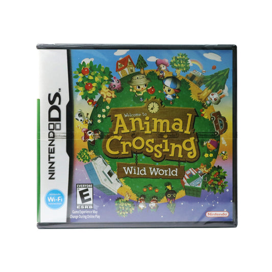 Animal Crossing: Wild World With Box Game cartridge Manual Ds  for Nintendo Ds 3ds 2ds