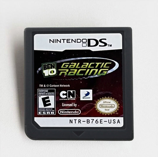 Ben 10 DS Racing 12+ Tracks Touch Controls & Cosmic Competition Game cartridge for Nintendo Ds 3ds 2ds
