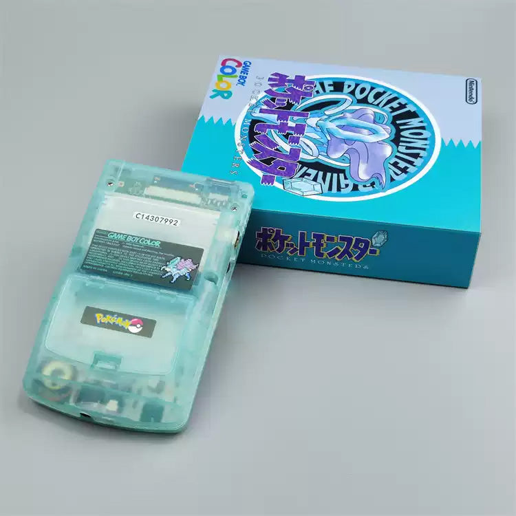 GBC GAMEBOY COLOR game console, high brightness handheld console, point-to-point full fit for Shuijun